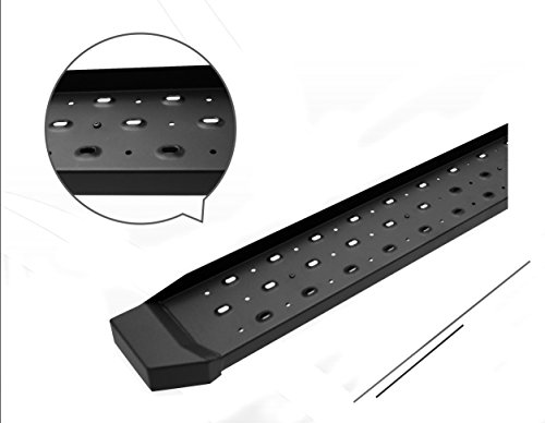 Estribos Black Horse Spartan Running Boards Modulares Negros miniatura 5