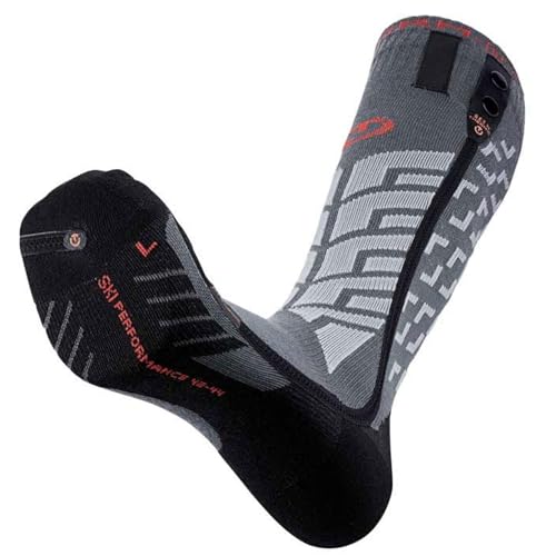Therm-ic Unisex Heated Ski Socks | Ultra Warm Performance S.E.T Socks with S-PACK 1400B Batteries - Up to 9 Hours of Heat4