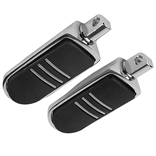 Repose-Pieds de Moto Chrome pour Harley Dyna Heritage Softail Touring