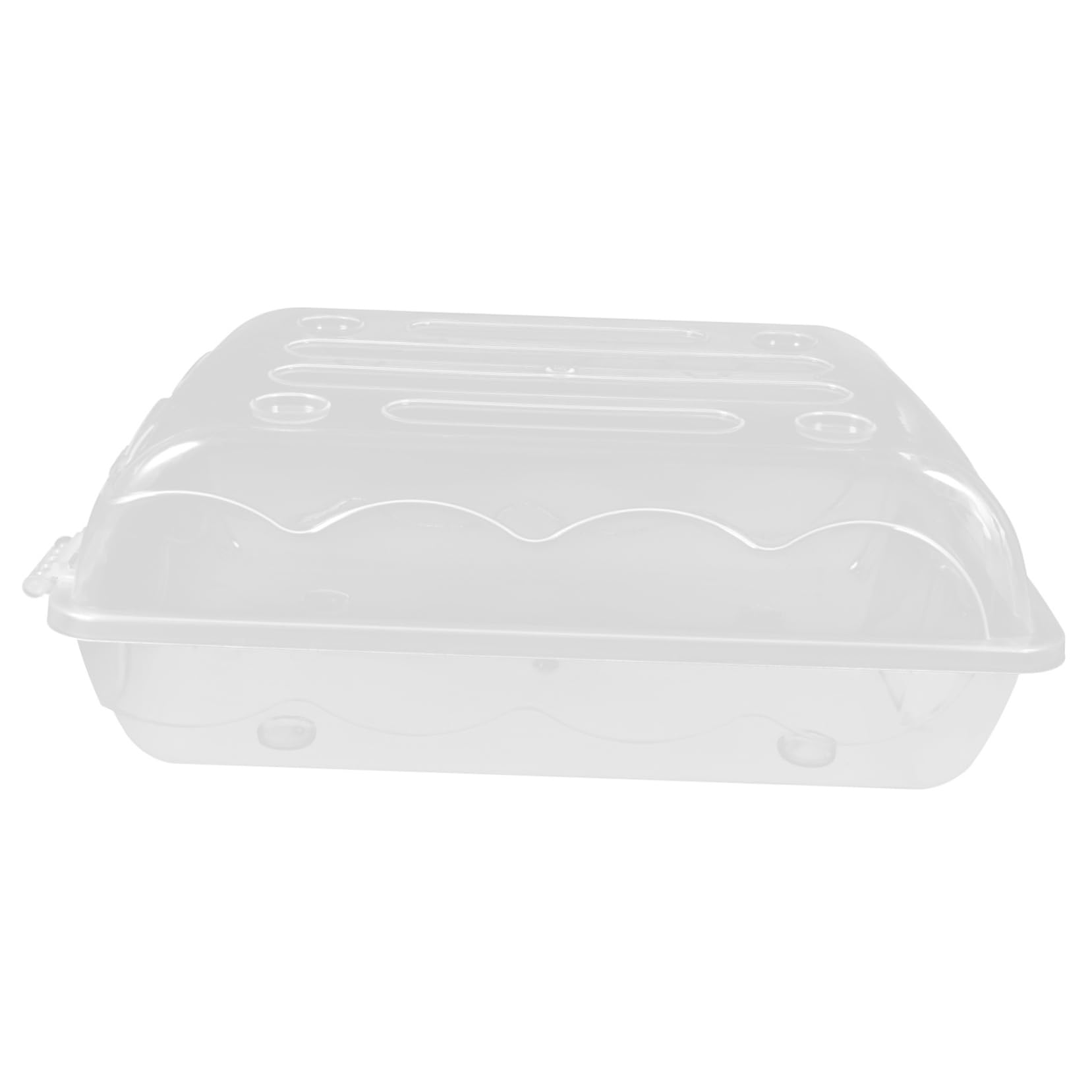 Cabilock Shoe Box Storage Stackable Sneaker Holder Container for Organized Closet Plastic with Flipping Lid for Home Dorm and Shoe Store Use