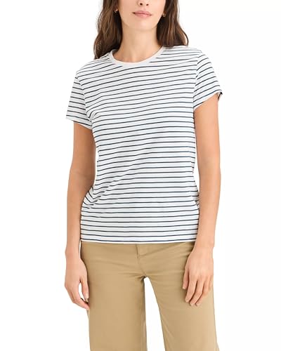 DOCKERS® Women's Favorite Tee Slim Fit, Gilly Startified Sea, Large - image 1
