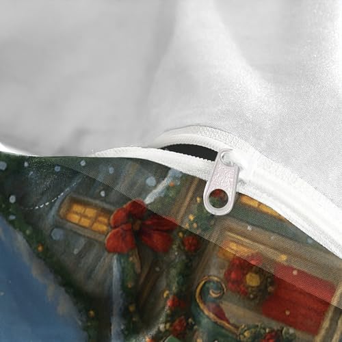 Parure de lit Noël 3D pour réchauffer les nuits d'hiver - 8