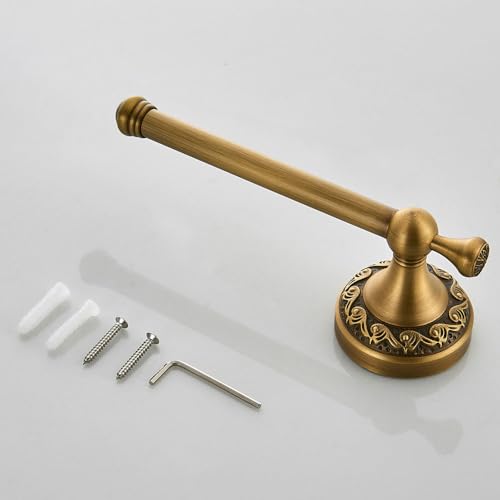 Biutimarden Brass Waterproof Toilet Roll Holder Wall Mounted Toilet Paper Holder Contemporary Design Tissue Roll Holder for Toilet &Washroom - Image 4