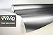 VViViD Silver Satin Chrome Car Wrap 1/2ft x 5ft Stretch Conform Cast Vinyl 3Mil-VViViD8