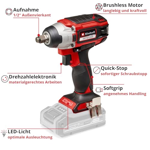 Akku-Schlagschrauber Einhell Impaxxo 18/230 Power X-Change