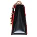Gucci Sylvie Red Jacquard Floral Tokyo Silk Small Bag Ribbon Leather Handbag New Box