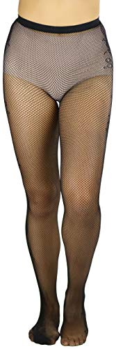 Image of ToBeInStyle Women's Elegant Floral Lace Inspired Spandex Net Full Length Tights