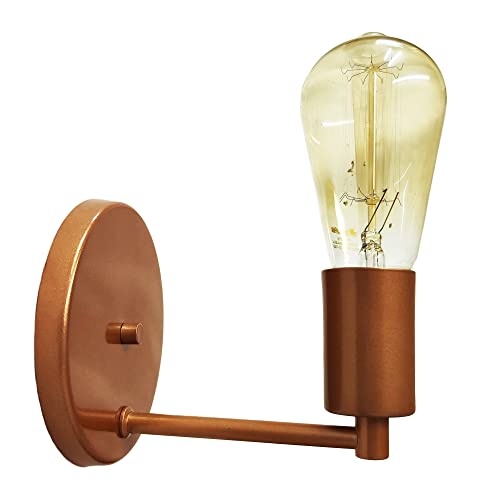 Luminária Parede Arandela Moderna Sala Cama Banheiro Cobre