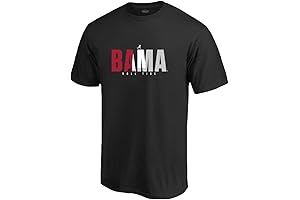 NCAA Colleges Unisex Logo - Alabama Roll Tide Short Sleeve T-Shirt