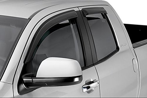 Sun/Rain Guards Deflectors Window Visor Compatible With 02-08/09 Dodge Ram Quad Cab #TOP22