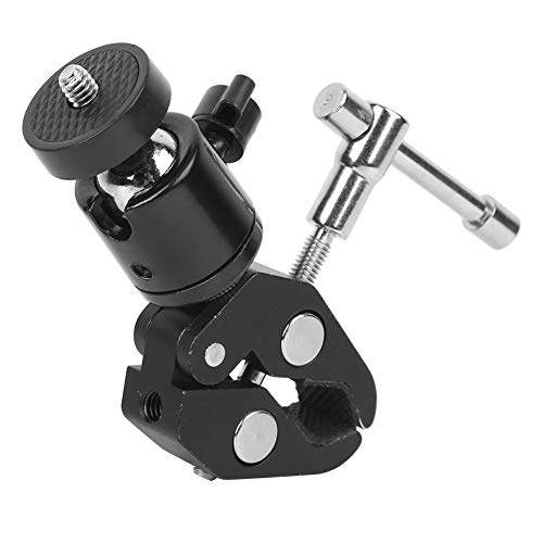 Capacitación, Accesorios de Cámara con Soporte de Aleación de Aluminio de Cabezal Pequeño para Monitor SLR
