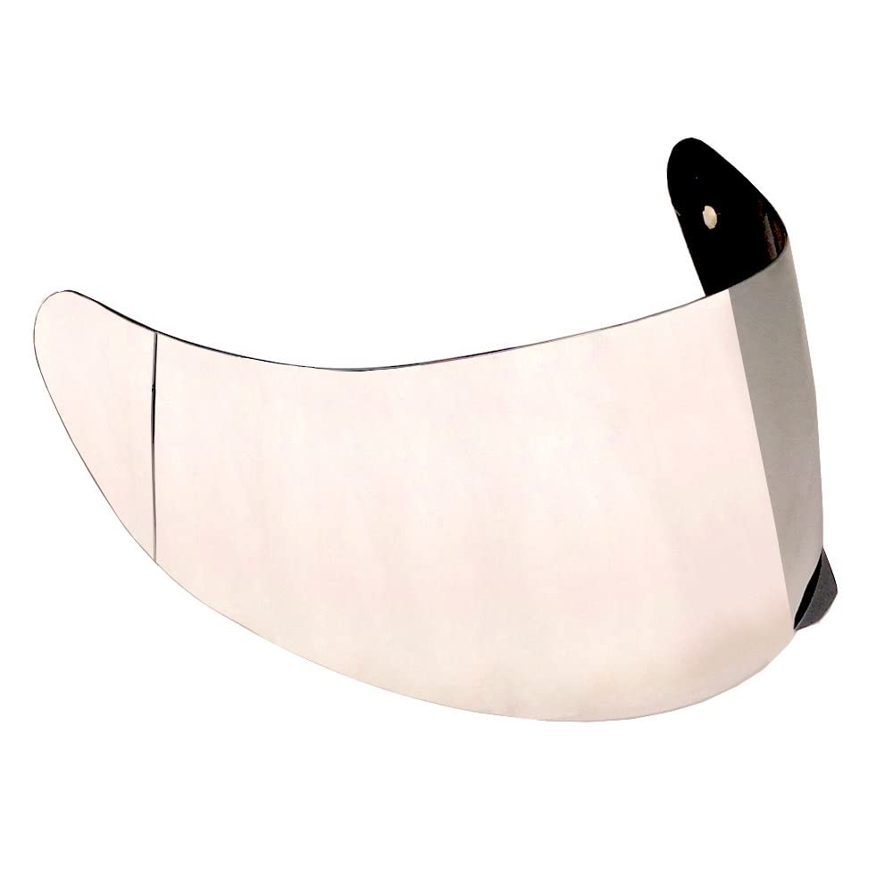 1Storm Motorcycle Full Face Helmet Visor Shield: Model HJDJ11 Chrome Visor Kylin Style
