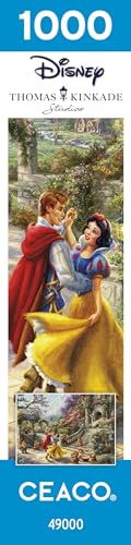 Ceaco 3183-23 Disney - Thomas Kinkade - Snow White Dancing In The Sunlight - 1000 Piece Jigsaw Puzzle thumb #8