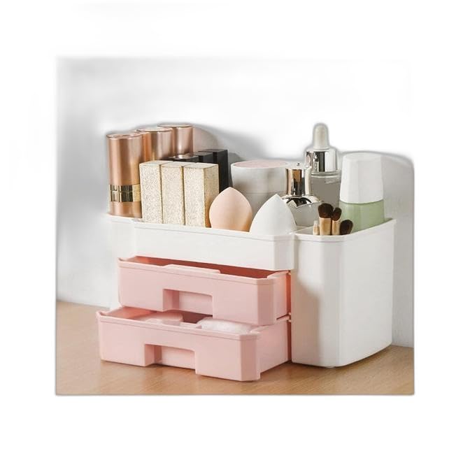 Cosmetic Storage organizer Makeup organizer shelf Design for Daily Use Multi Use Organizer Vanity Box (Multi Color)|design - 2633 for home and kitchen-image-13