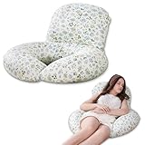 INSEN Wedge Pillow Set for Sleeping and After Surgery, Use for Acid Reflux, Reading and Relaxing, Headboard Pillow for Sitting in Bed