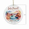 Lake Powell in Lake Powell Travel Souvenir – Personalized Christmas Decoration, Custom Holiday Ornament Gift for Couples, Family, Friends, Vacation Keepsake 190OR8 #2