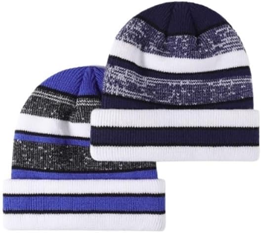 Warm Thick Knitted Hat Outdoor Ear Protection Men's Woolen Hats