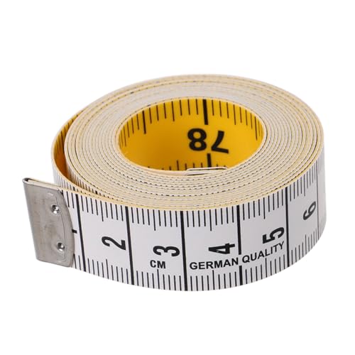 SEWACC Soft Fabric Body Measurement Tape Dual Scale Sewing Tape Measure for Tailoring and Personal Measurements Durable and Versatile Waist and Height Measuring Tool