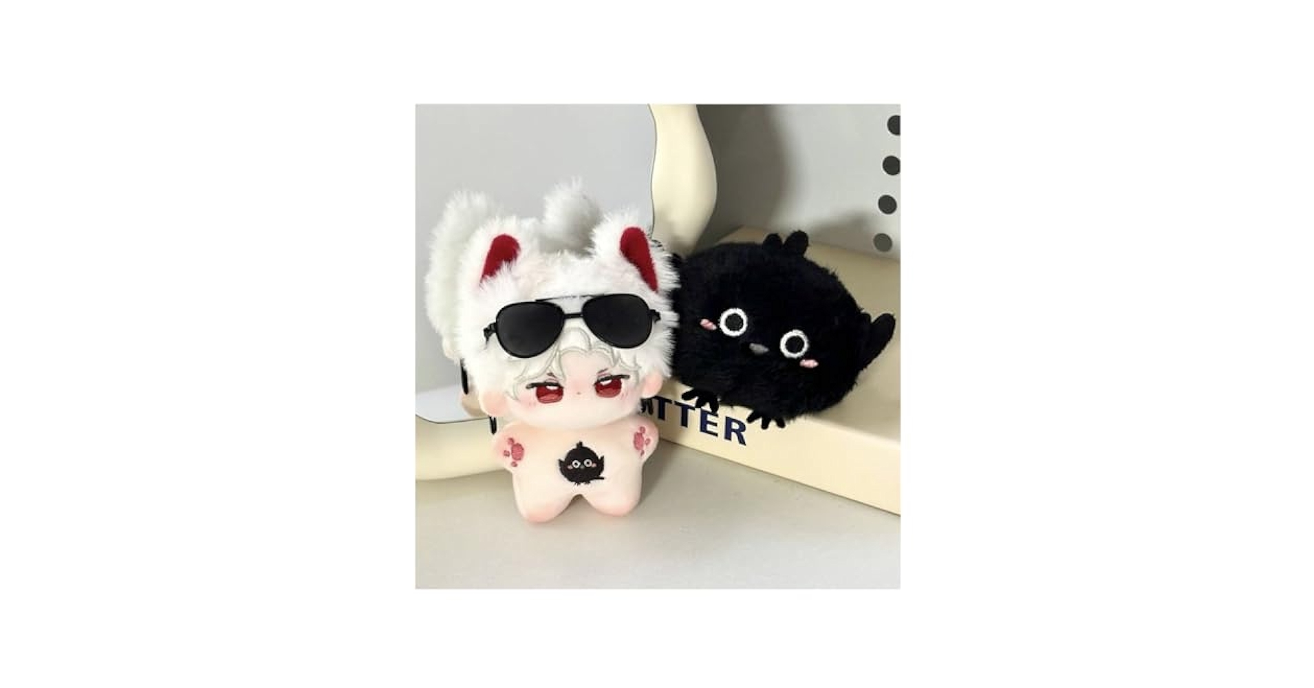 恋と深空 シン ぬいぐるみ 10cm 20cm 40cm ぬい服 おまけ付き Amazon.co.jp: 恋と深空 シン ぬいぐるみ 10cm 烏 ペンダント