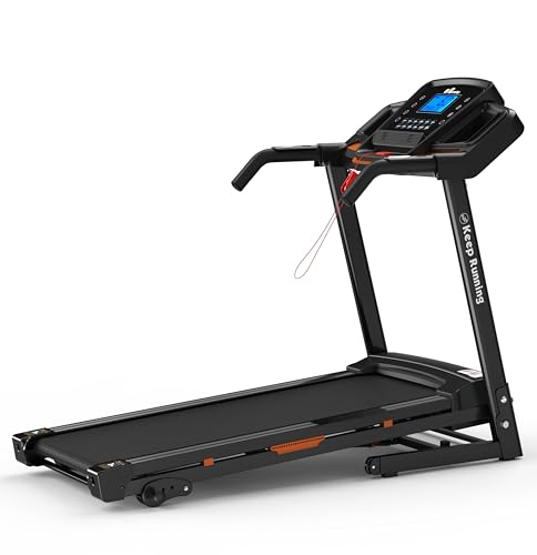 Image of Treadmills for Home, Treadmill with Incline, Treadmill Running Machine3.0 HP Quiet Brushless, 350 Lbs Capacity, App, Pulse Sensor Heart Rate with LCD Display Holder for Cup & Phone