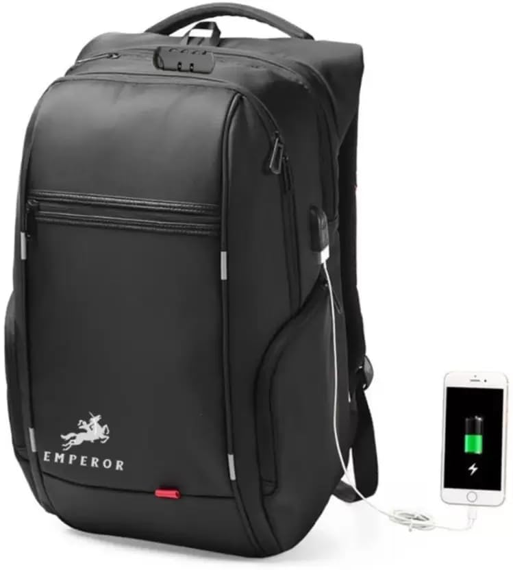 TRUE HUMAN® Emperor Anti-Theft Laptop Bag, Office bag, college bag With combination security lock and USB charging port(Hybrid) (B0CJ8WTYFK) Amazon Price History, Amazon Price Tracker