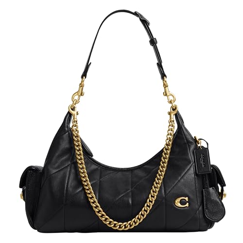 Coach Soft Quilted Leather Pocket Juliet Bag 30