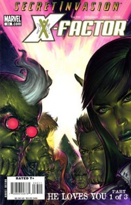 X-factor #33 "1st Print"-secret Invasion- B0056449N4 Book Cover