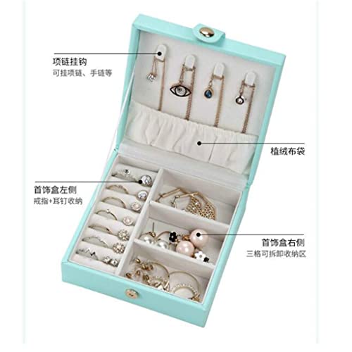 Boîte à bijoux petite taille idée cadeau créative pour ranger bagues et boucles
