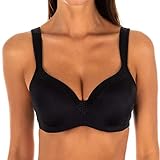 Invisible sous les vêtements Playtex Soutien-Gorge Capacité Soutien-Gorge avec Armoires, Femme, Noir 001, 100B