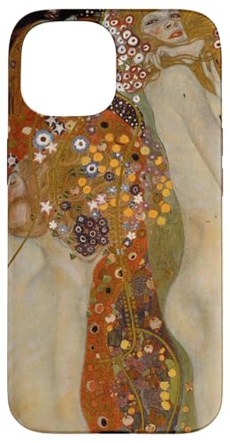 Water Serpents II - Cover per telefono con stampa di Klimt Art History Custodia per iPhone 15