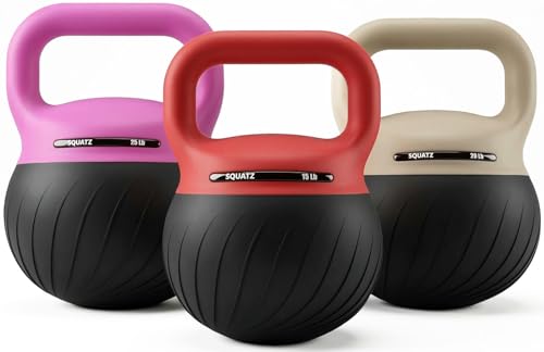 Squatz Soft Drop Kettlebell Set 15-25lb