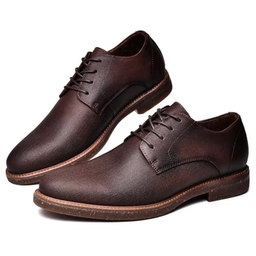 Image of Arkbird Mens Dress Shoes, Lace Up Leather Oxford