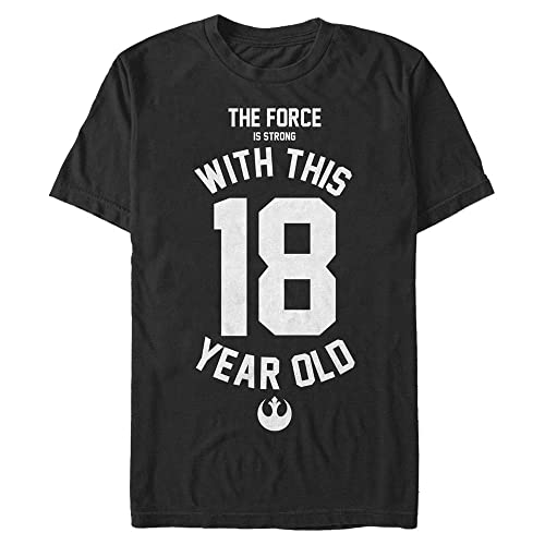 Star Wars Force Sensitive Dix-Huit t-shirt homme respirant à coupe droite