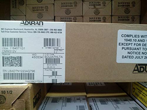ADTRAN OPTI-6100 OC3/12 Optical Multiplexer Module / 1184571G1 /