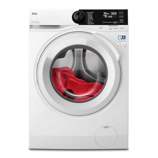 AEG Waschmaschine, Serie 6000 ProSense Mengenautomatik, 9 kg, Leise, Nachlegefunktion, Kindersicherung, Schontrommel, Vollwasserschutz, Leichtbügeln-Option, 1400 U/min, LR6A65490
