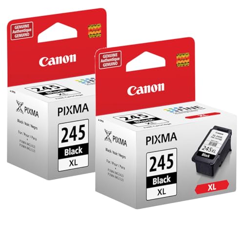 キヤノン 純正 インク PG-245 ブラック 5個 PIXMA Amazon.co.jp: Canon 2パック PG-245 XL 大容量ブラックインク