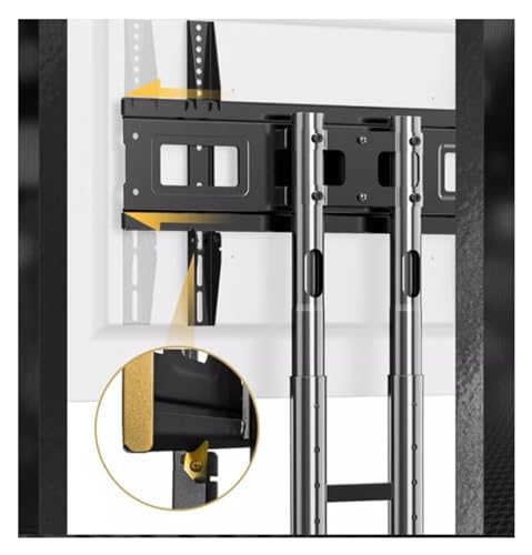 Soporte móvil para TV de 32 a 75 pulgadas con ruedas miniatura 5