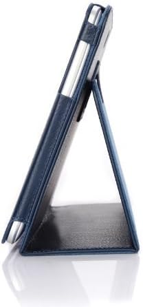 SupCase Slim Fit Folio Leather Tablet Case Cover for Samsung Galaxy Note 10.1-Inch N8000, Deep Blue (S8000-62A-DB)