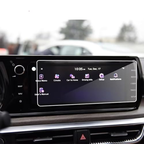 Film Protection Compatible avec Kia K5 2020 en Verre Trempé pour Écran Navigation LCD