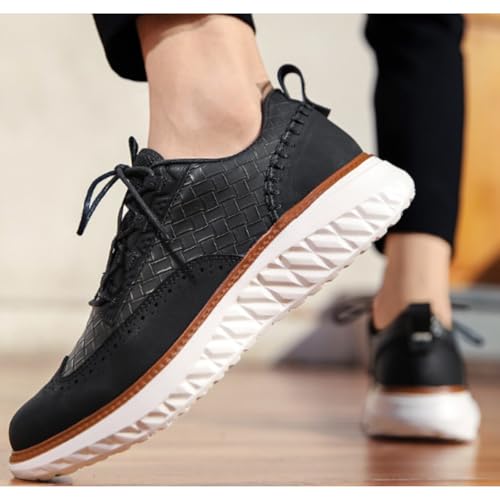 Oxford Ridge Leather Sneakers for Men – The Perfect Blend of Comfort, Classic Design, Style & Durability4