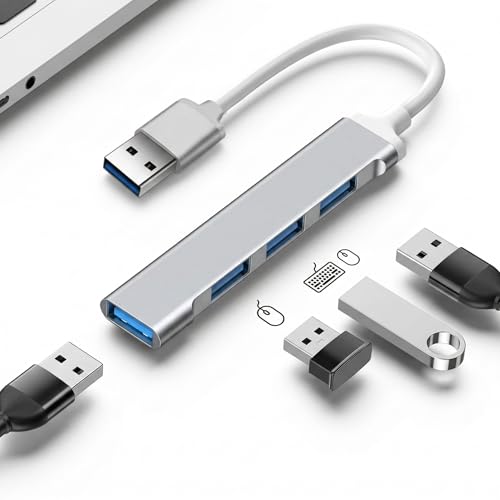 Image of Multifunctional 4 Port USB Hub Docking Station Converter 4 in 1 USB 3.0 Docking Station for iPad Laptop Mobile Hard Drives