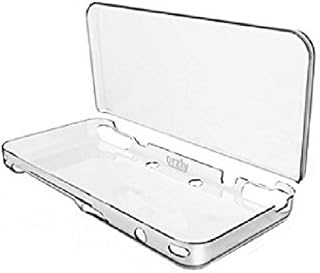 Orzly New 2DS XL Case, InvisiCase for NEW Nintendo 2DS XL (2017 Model) - 100% CLEAR Protective Cover Shell for the New (Foldable Screen Version) of Nintendo 2DSXL Handheld Games Console - TRANSPARENT