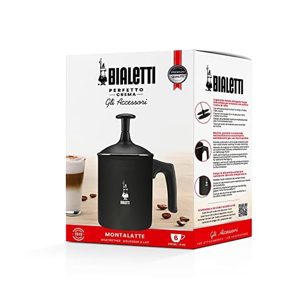 Bialetti Tutto Crema, Perfect Cream, No apto para cocinas de inducción, Apto para lavavajillas, 6 Tazas (330 ml… - Imagen 8
