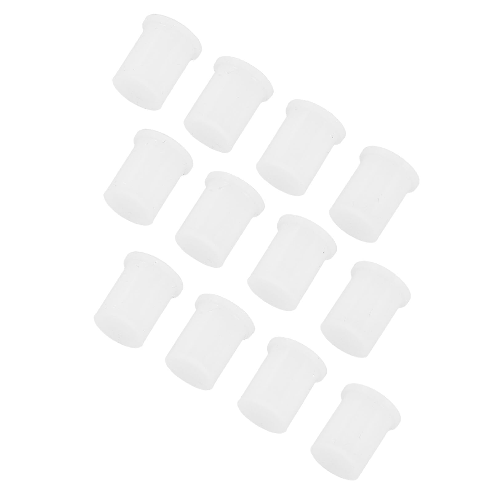 12pcs Food Grade Silicone Water Cooler Drain Plugs Thick Flexible End Caps Replacement Spout Seal for Bottle Outlet Dispensers