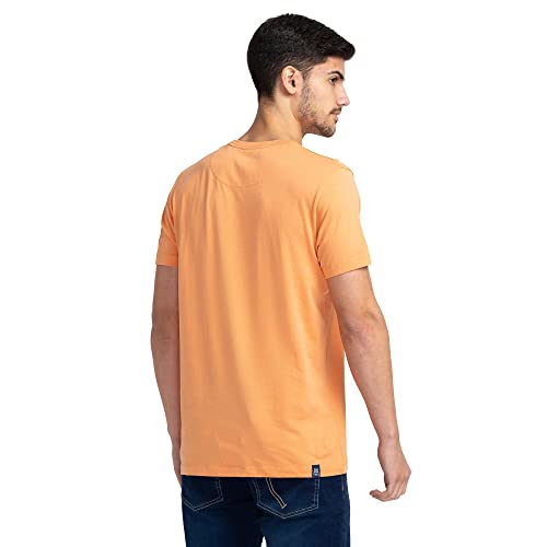Image of Being Human Cactus Green Regular Fit Round Neck Men's T-Shirt Clothing