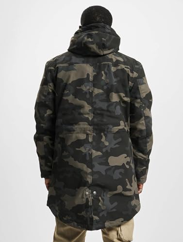 Brandit Marsh Lake Teddyparka, Farbe: darkcamo, Größe: S