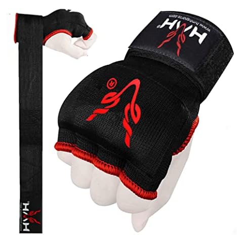 HMH Advanced Inner Gel Boxing Gloves Gel Mitts for Combat Sports, MMA and Martial Arts boxing (Large/X-Large) Cover