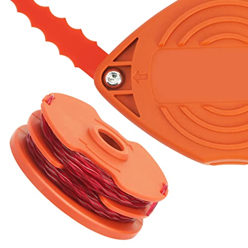 Kaberalty WA0007 Trimmer Head Blade+Spool line 16ft 0.065" Compatible with Worx WG105,WG106,WG108,WG109,WG112,WG113,WG115,WG116,WG117,WG118,WG119,WG124 String Trimmer (21 Pack) - Thumbnail 7