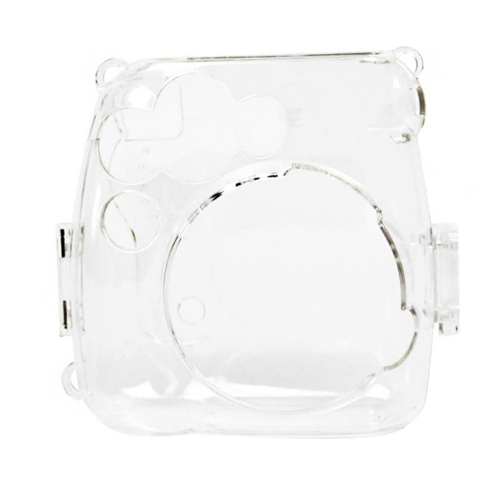 Generic Crystal Transparent Protective Case Durable Transparent Instant Camera Case Cover Compatible with Checky Instax Mini 8/8+/9 Accessories