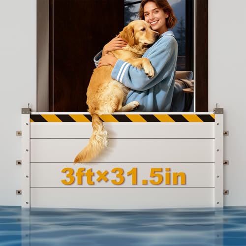 Removable Reusable Flood Barriers Height-Adjustable Water Barriers